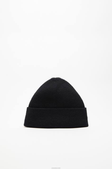 Accessories 8FXBR456 Acne Studios Wool cashmere beanie Black