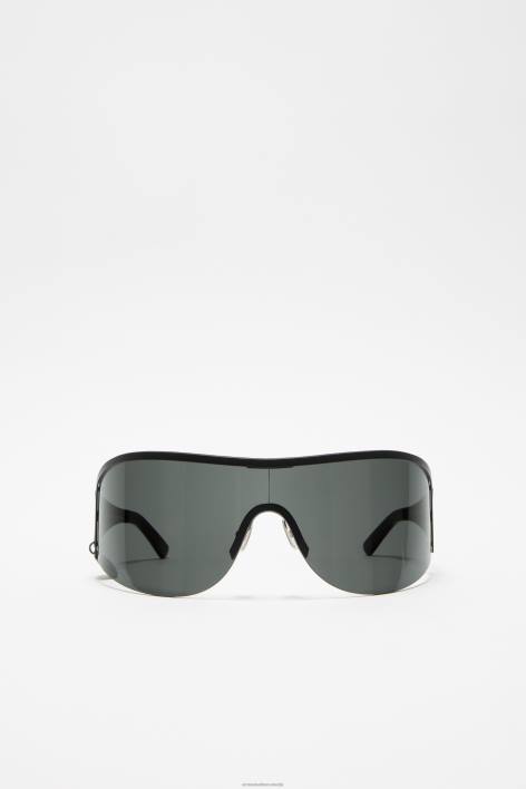 Accessories 8FXBR442 Acne Studios Metal frame sunglasses Black