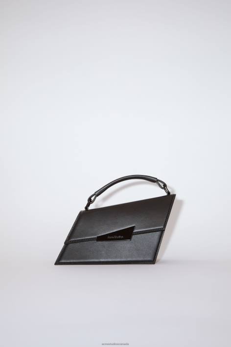 Accessories 8FXBR517 Acne Studios Distortion mini bag Black