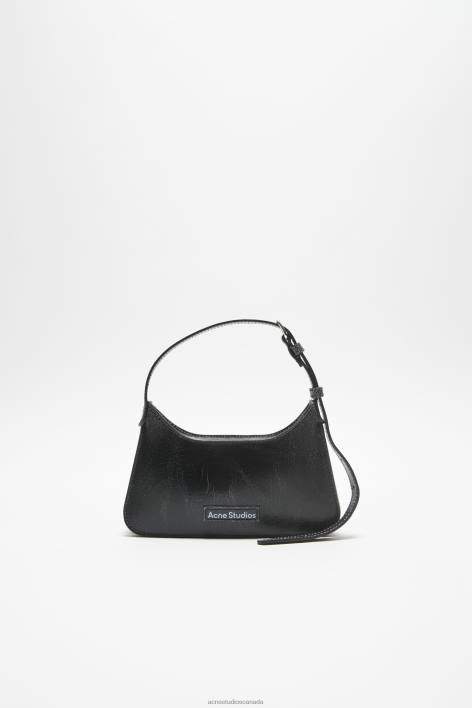 Accessories 8FXBR465 Acne Studios Platt micro shoulder bag Black