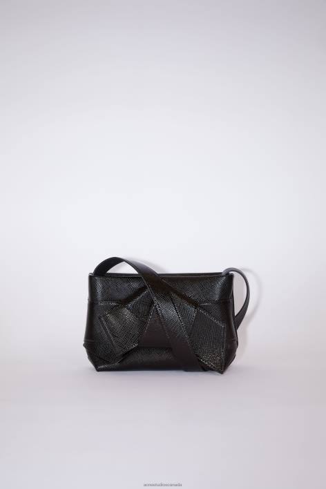 Accessories 8FXBR501 Acne Studios Musubi shoulder bag Black