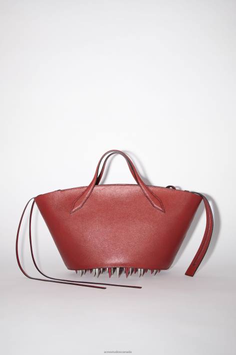 Accessories 8FXBR756 Acne Studios Spike shoulder bag Red