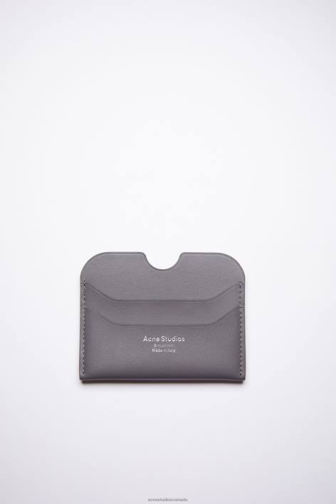 Accessories 8FXBR592 Acne Studios Card holder Dark Grey