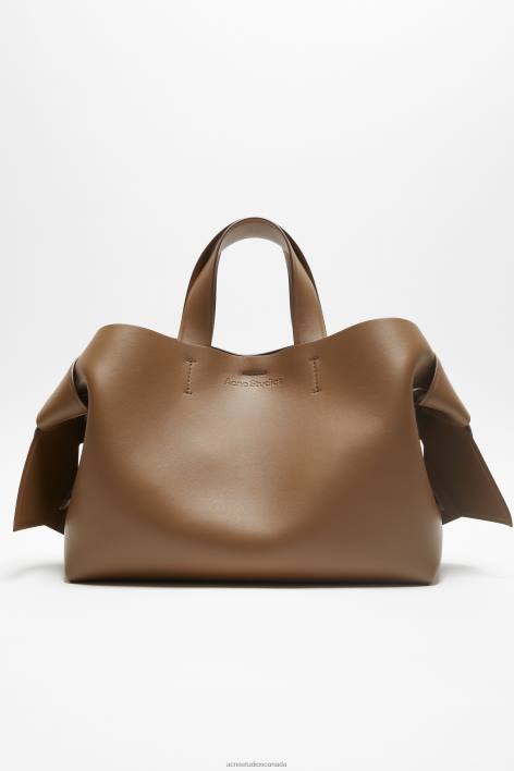 Accessories 8FXBR729 Acne Studios Musubi midi tote Camel Brown