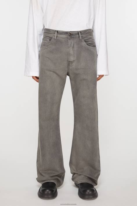 Apparel 8FXBR1093 Acne Studios Loose fit jeans - 2021M Anthracite Grey