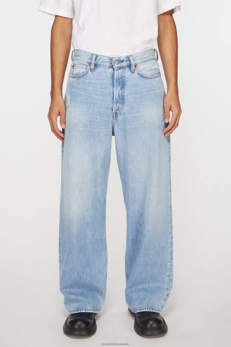 Apparel 8FXBR1120 Acne Studios Loose fit jeans - 1981M Light Blue