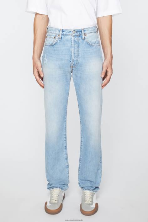 Apparel 8FXBR1143 Acne Studios Regular fit jeans -1996 Light Blue