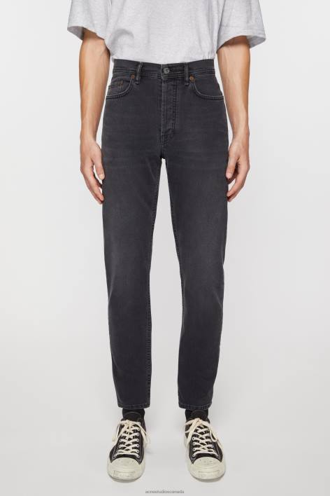 Apparel 8FXBR1159 Acne Studios Slim fit jeans - River Used Black