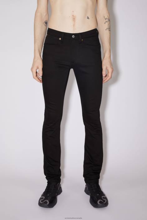 Apparel 8FXBR1208 Acne Studios Slim fit jeans - Max Black