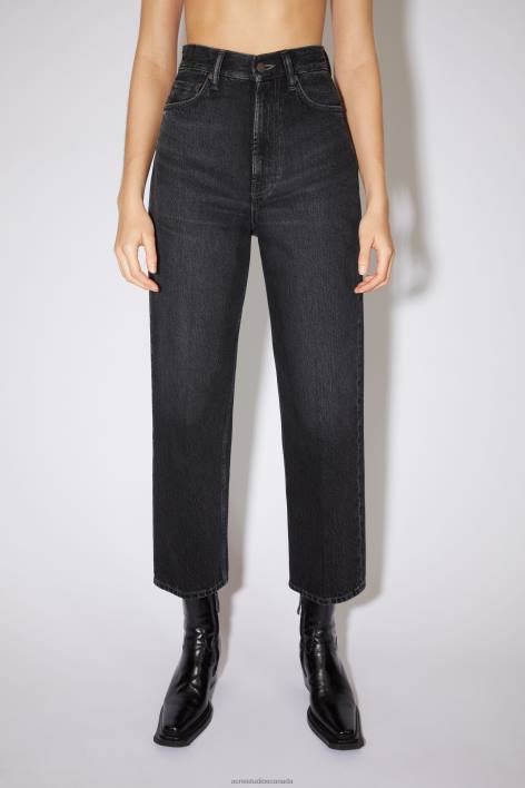 Apparel 8FXBR217 Acne Studios Relaxed fit jeans -1993 Black