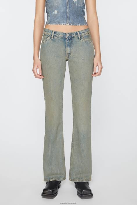 Apparel 8FXBR222 Acne Studios Slim fit jeans - 2005 Blue/Beige