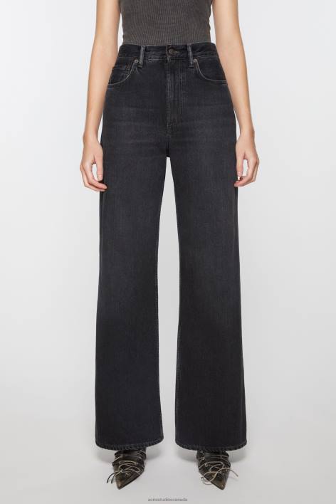 Apparel 8FXBR227 Acne Studios Relaxed fit jeans - 2022F Black