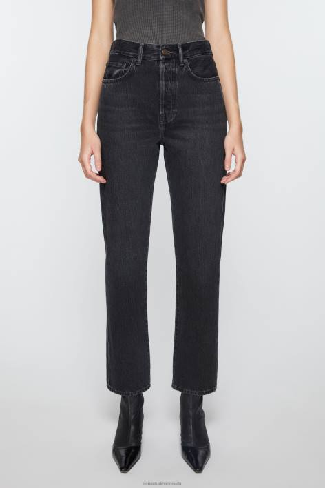 Apparel 8FXBR228 Acne Studios Regular fit jeans - Mece Black