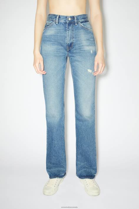 Apparel 8FXBR232 Acne Studios Regular fit jeans - 1977 Mid Blue