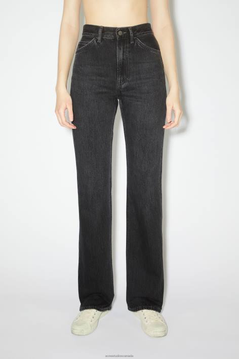 Apparel 8FXBR234 Acne Studios Regular fit jeans - 1977 Black