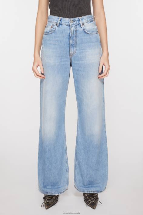 Apparel 8FXBR240 Acne Studios Relaxed fit jeans - 2022F Light Blue