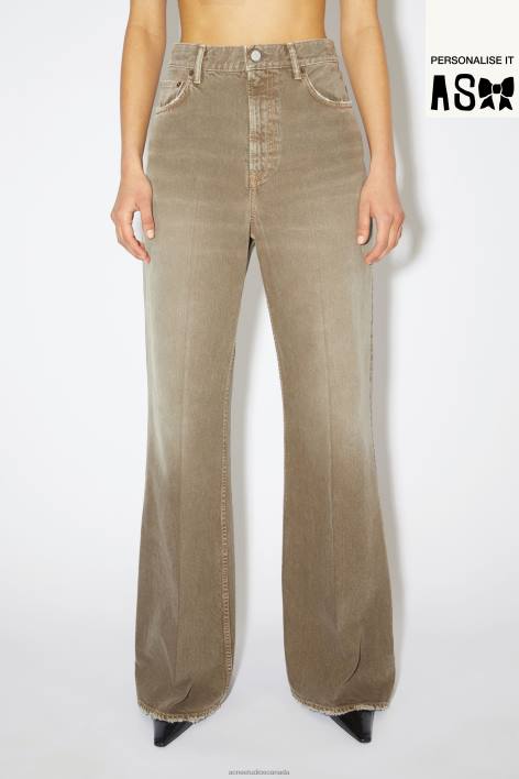 Apparel 8FXBR241 Acne Studios Relaxed fit jeans -2022F Beige