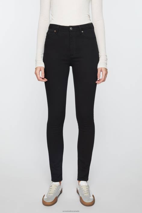 Apparel 8FXBR244 Acne Studios Skinny fit jeans - Peg Black