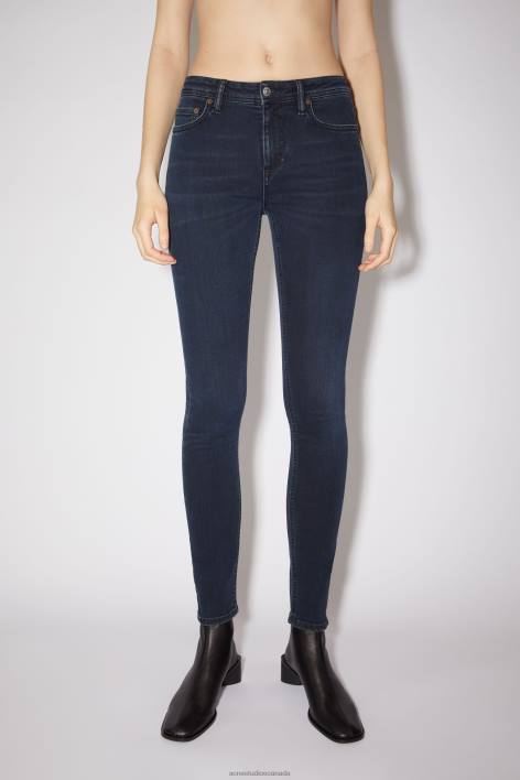 Apparel 8FXBR245 Acne Studios Skinny fit jeans - Climb Blue/Black