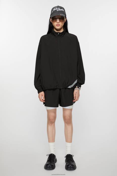 Apparel 8FXBR1106 Acne Studios Swim shorts Black