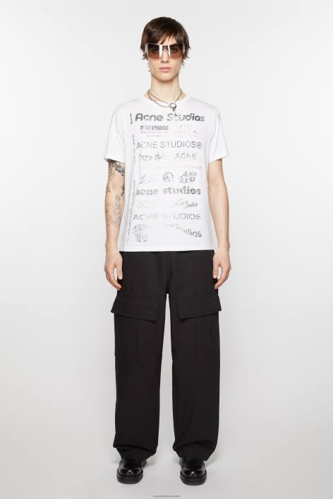 Apparel 8FXBR1096 Acne Studios Cargo trousers Black