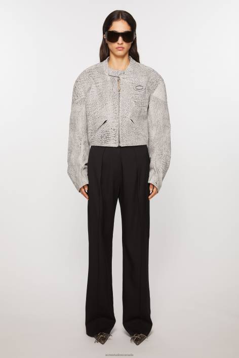 Apparel 8FXBR287 Acne Studios Tailored trousers Black