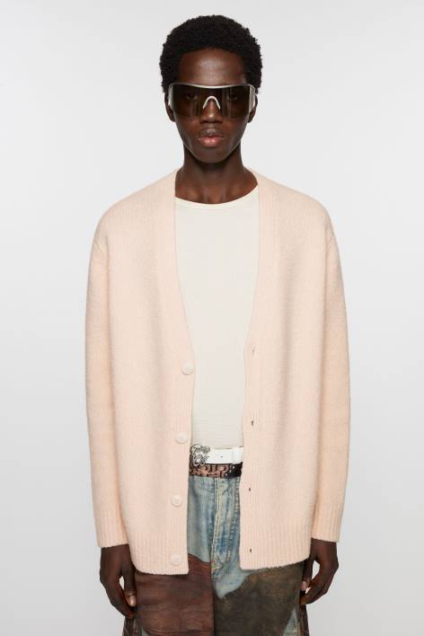 Apparel 8FXBR1104 Acne Studios Cardigan wool blend Light Pink