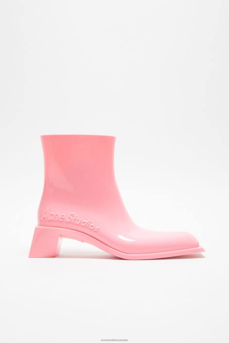 Footwear 8FXBR810 Acne Studios Rubber ankle boots Pale Pink