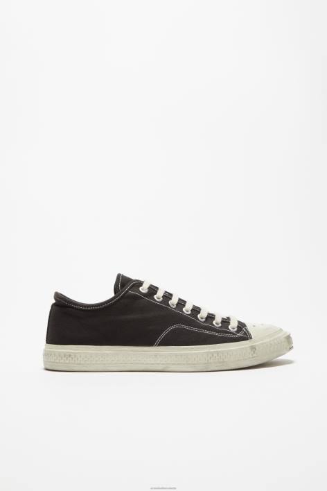 Footwear 8FXBR1216 Acne Studios Low top sneakers Black/Off White