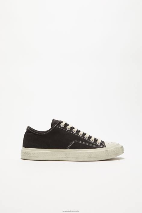 Footwear 8FXBR528 Acne Studios Low top sneakers Black/Off White